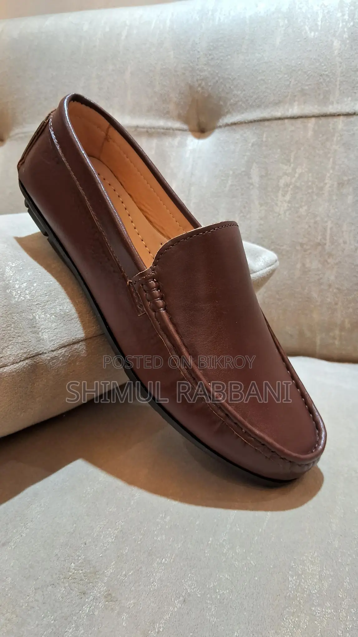 পুরুষদের আসল চামড়ার লোফার