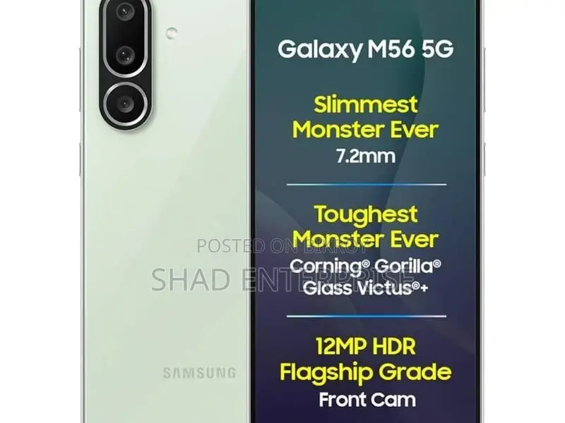 New Samsung Galaxy M56 128 GB Black