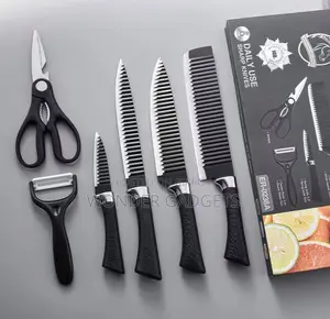 Knife Set Full Stainless Steel