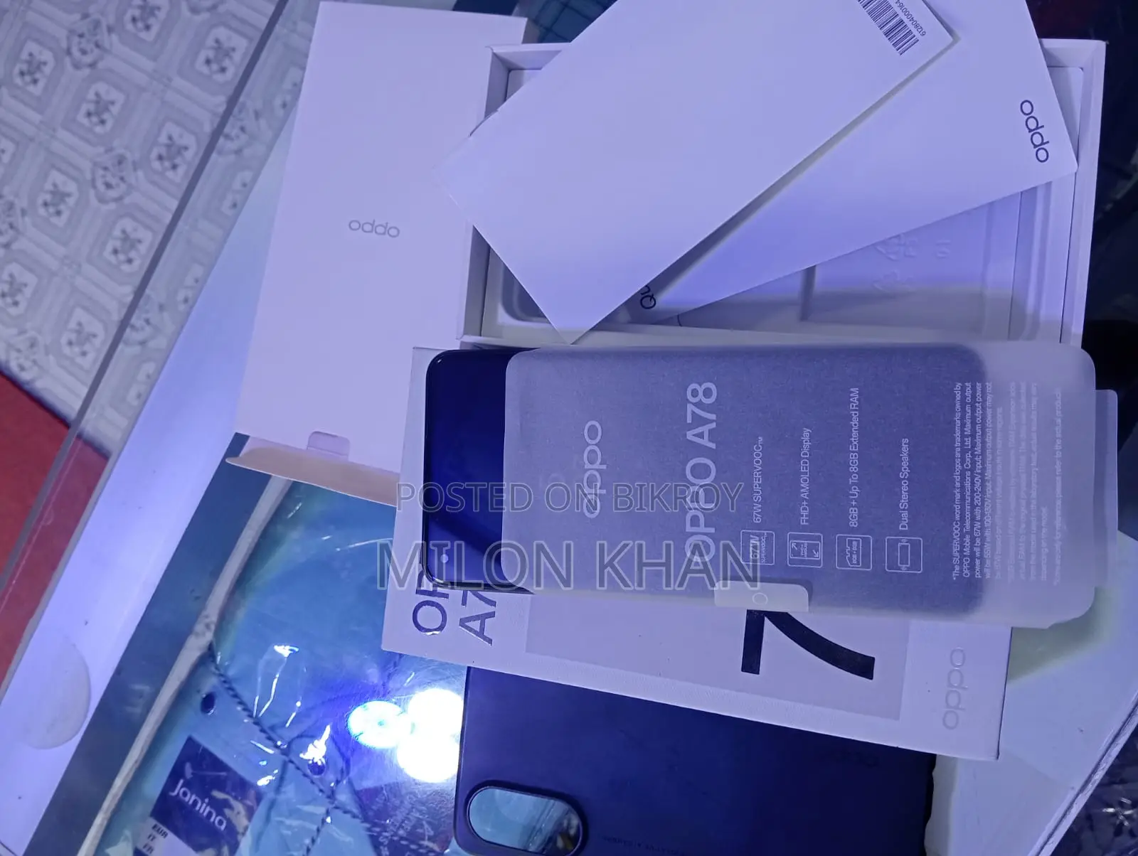 OPPO A78 . (Used)