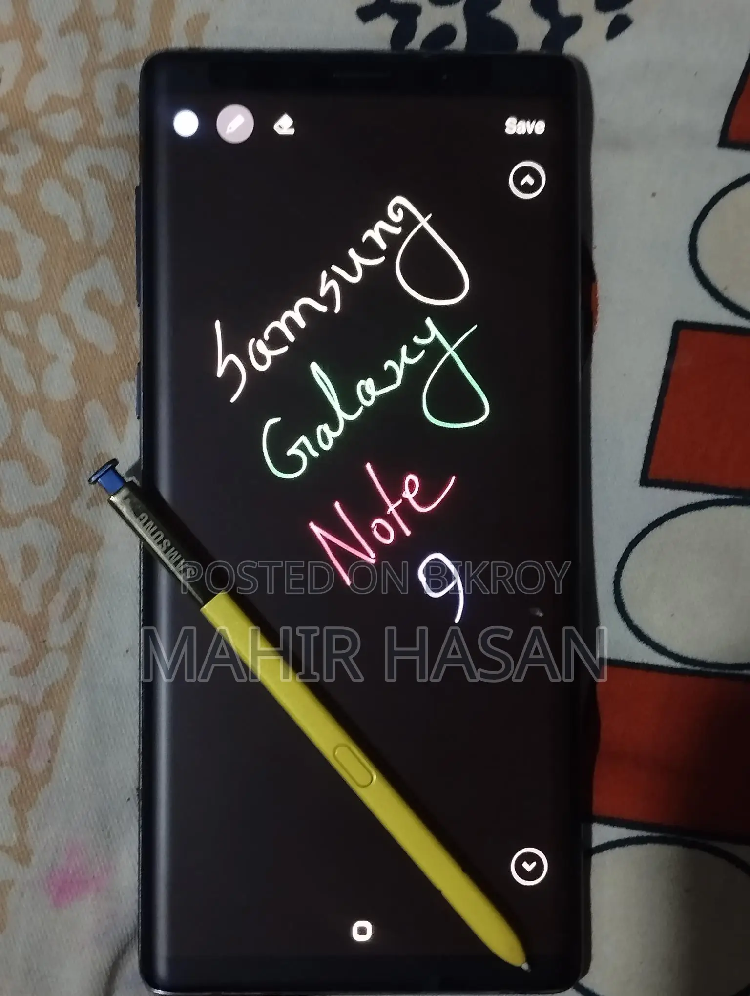 Samsung Galaxy Note 9 snapdragon 845 (Used)