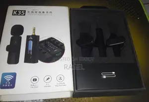 K35 Dual Wireless Microphone