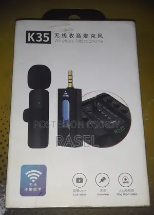 K35 duel wireless microphone
