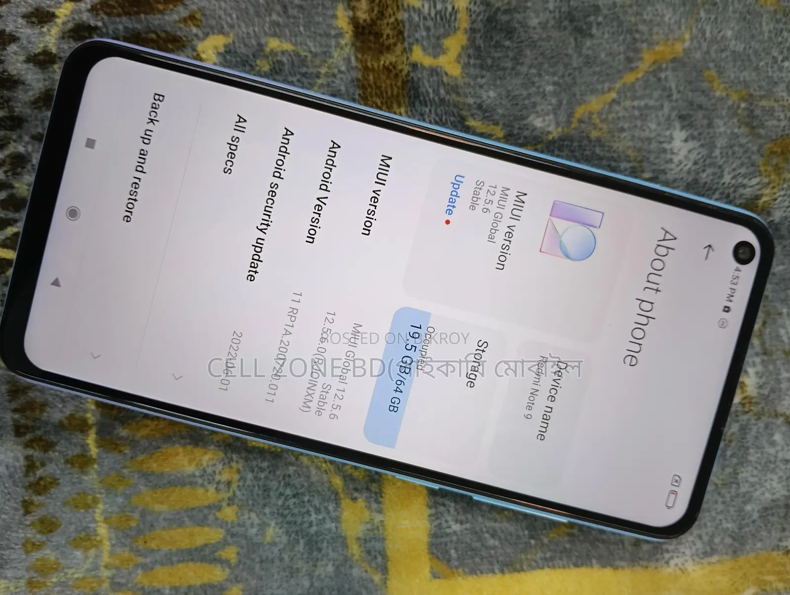 Xiaomi Redmi Note 9 4/64 (Used)