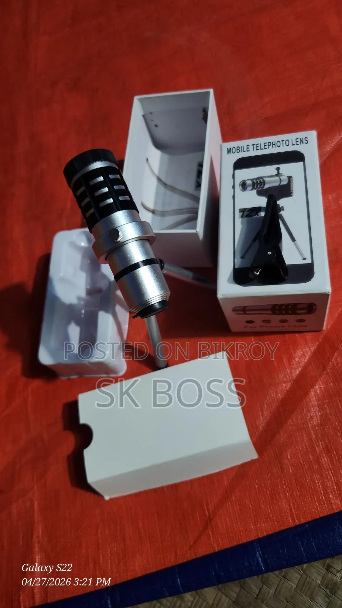 12xzoom Mobile Telephoto Lens