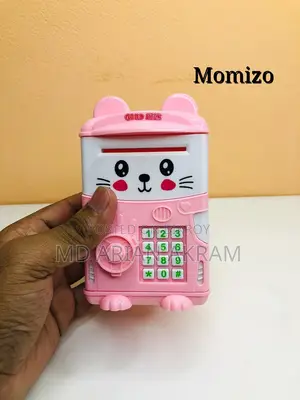 Kids ATM Money Saving Bank – Cute Password Piggy