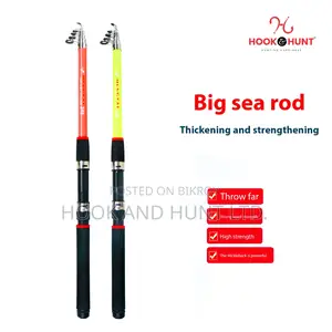 Fiberglass Sea Fishing Rod 210–360cm Super Hard Long Cast