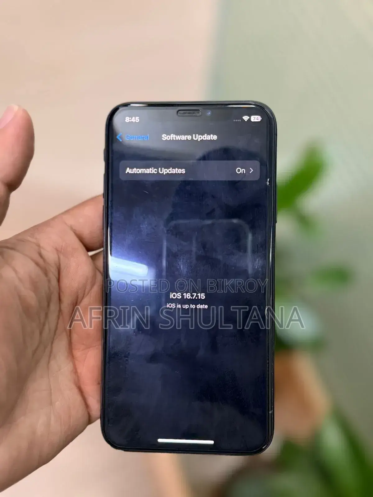 Apple iPhone X 64 GB Black
