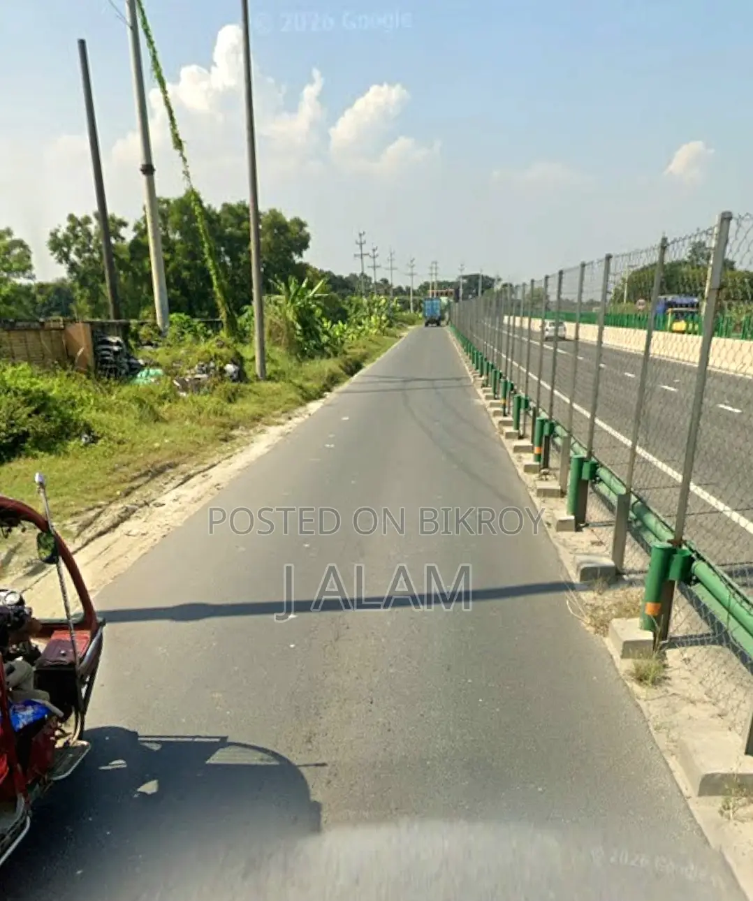 ১৮০ ফিট রোডের পাশে বাউন্ডারি করা বাণিজ্যিক ১০ কাঠা প্লট