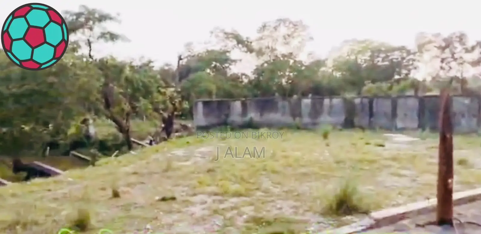 ১৮০ ফিট রোডের পাশে বাউন্ডারি করা বাণিজ্যিক ১০ কাঠা প্লট