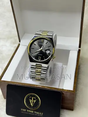 Citizen Quartz Movement Watch with (1 Year’s Warranty)