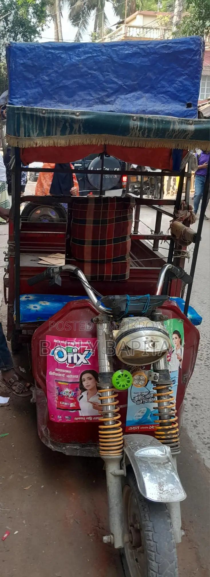 ভাল কন্ডিশনের কার্গো ই-রিকশা/ভ্যান বিক্রয় (লোডিং গাড়ি + ছাউনি সহ)