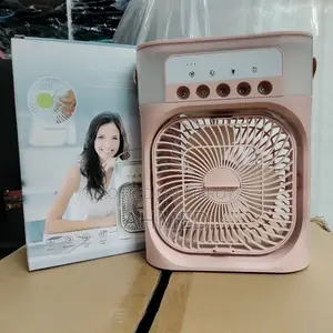 Air Cooling USB Fan with LED Night Light