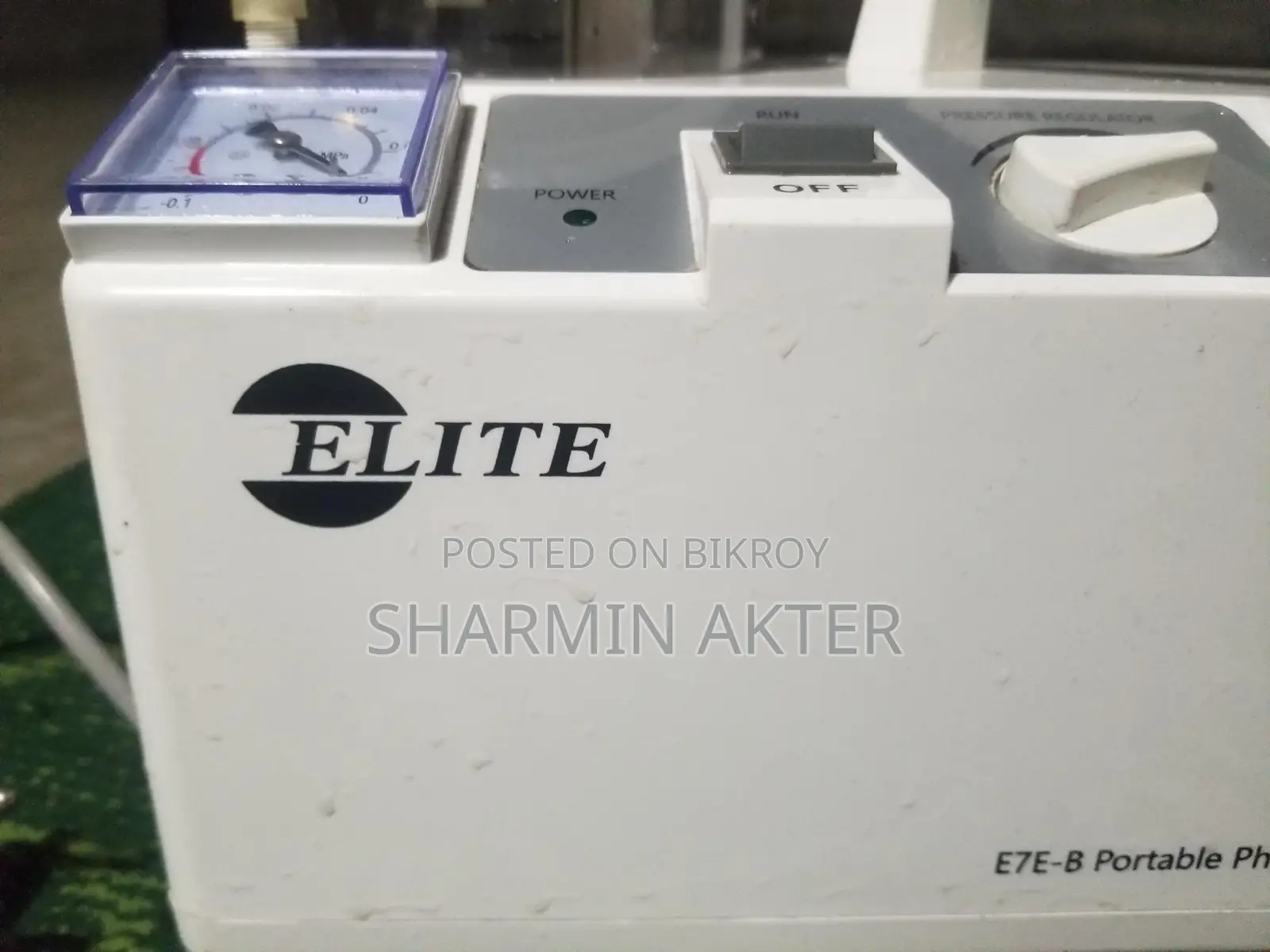 Elite 7E-A/B/D পোর্টেবল ফ্লেম সাকশন মেশিন