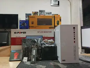 নতুন গিগাবাইট ইন্টেল কোর i5 ৪র্থ জেনারেশন পিসি + ৮জিবি র‍্যাম ১২৮জিবি এসএসডি ১৯" মনিটর