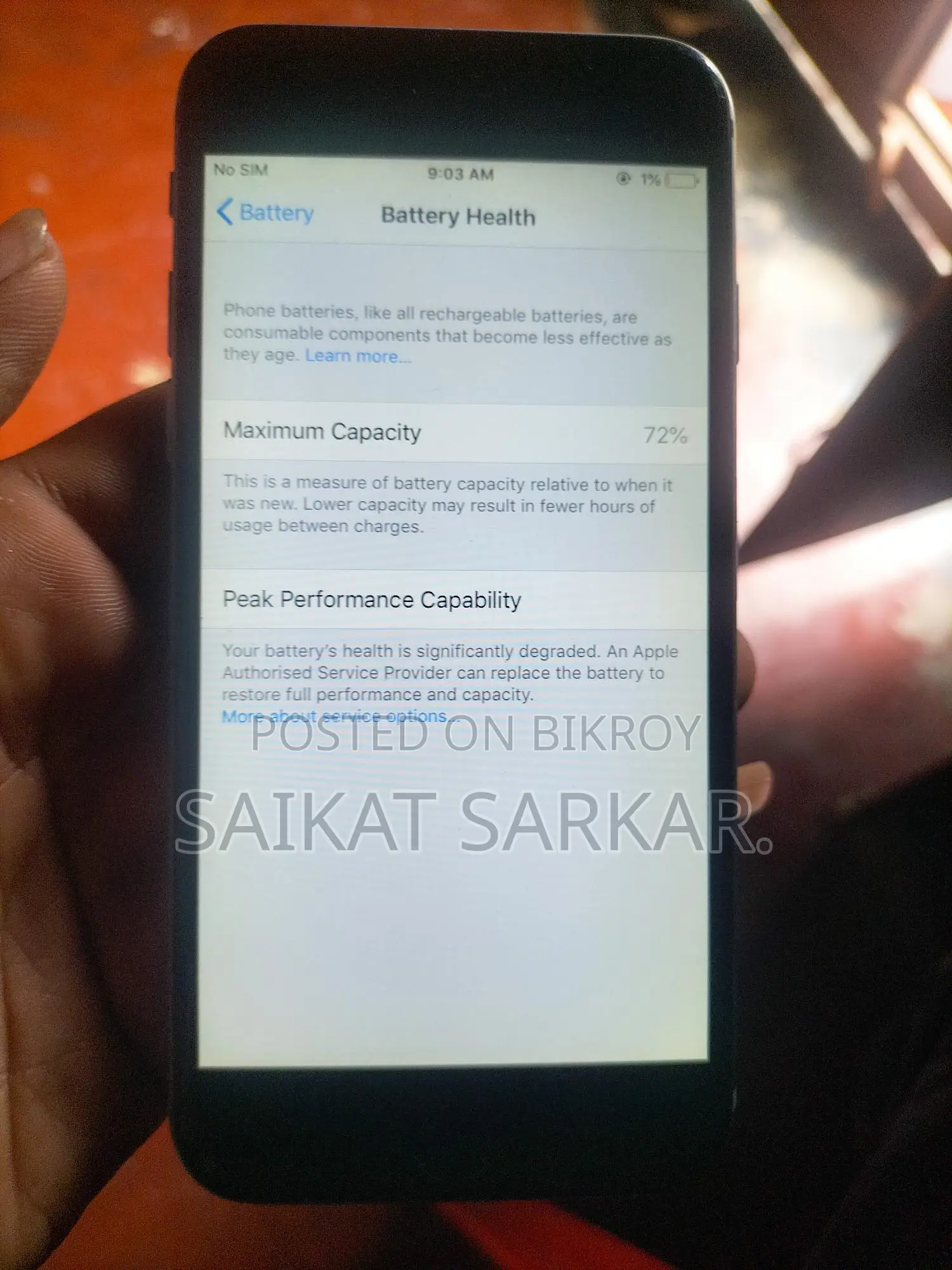 Apple iPhone 6 ` (Used)