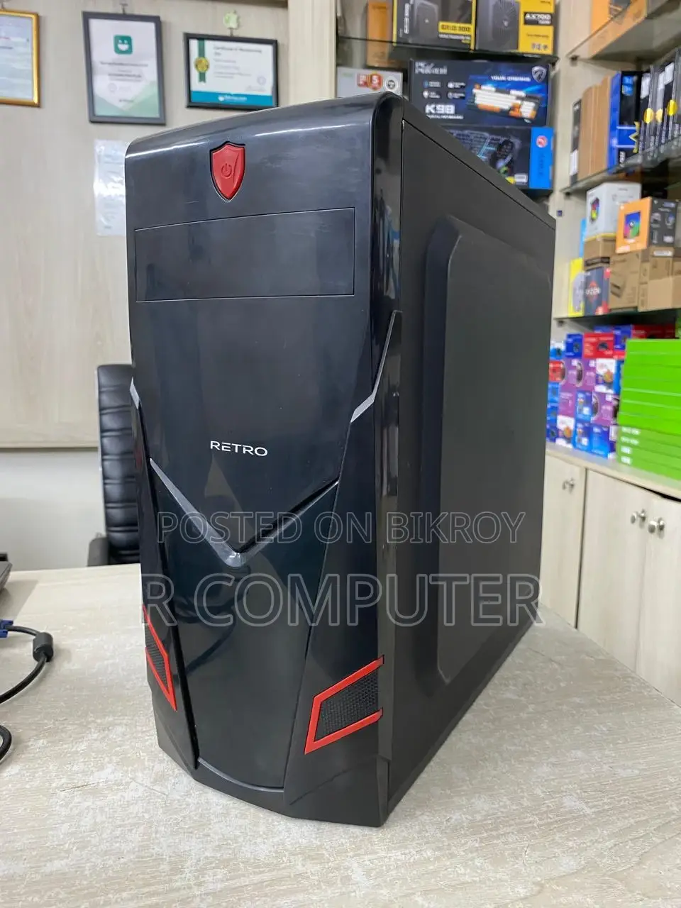 Desktop PC Intel Core i5 (7th gen)_Ram 8GB+SSD 240GB+PSU+Casing+Cooler