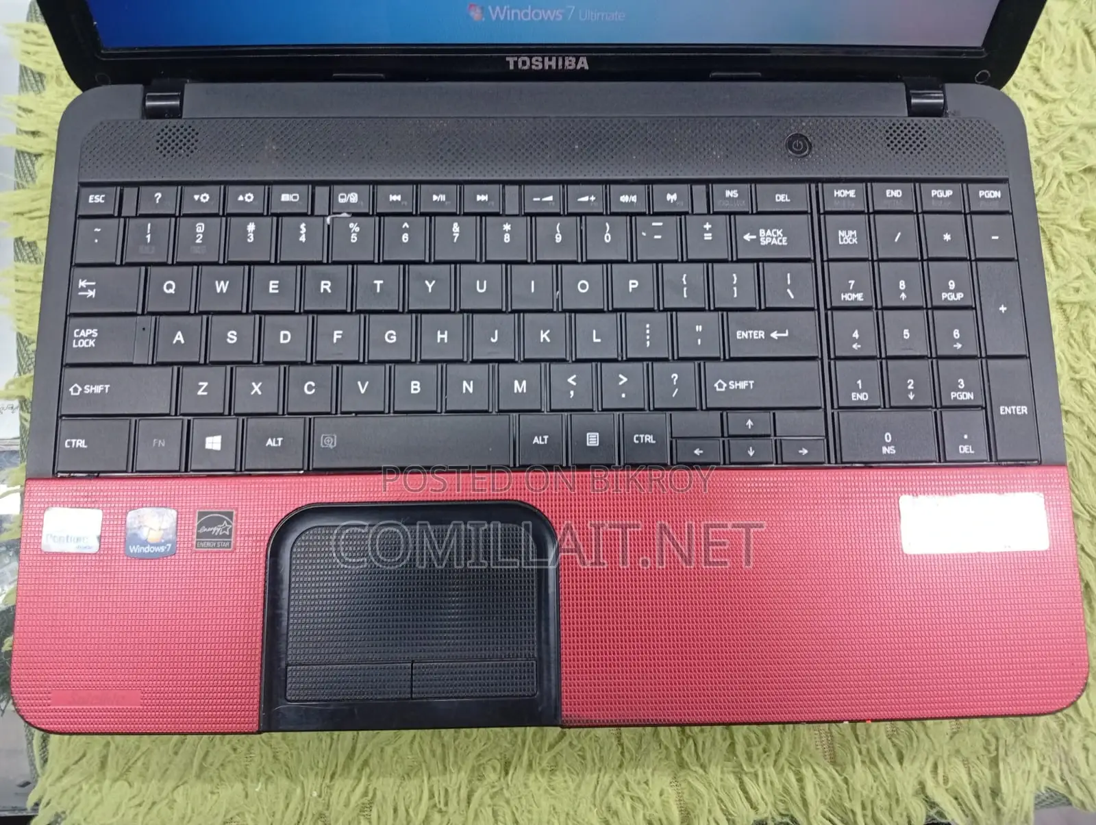 Laptop Toshiba C50 4GB Intel Pentium HDD 320GB