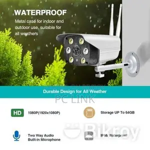 Waterproof Outdoor Bullet IP Camera With Nightvision