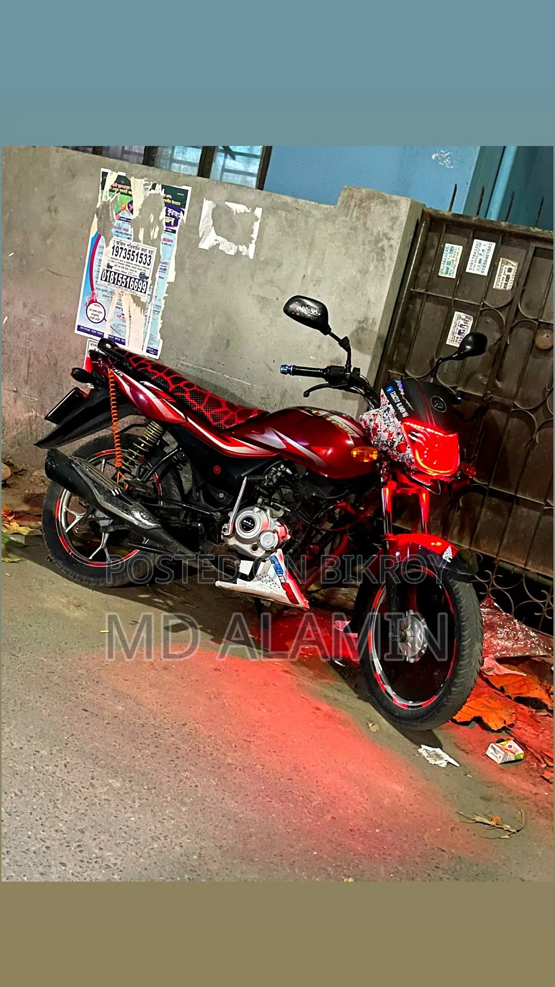 Bajaj Platina 100 . 2018
