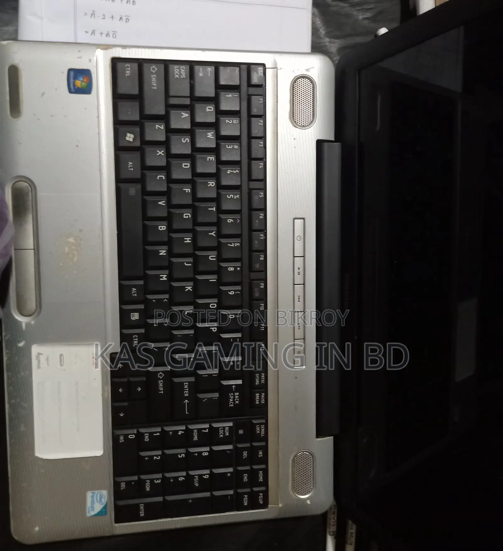 Laptop Toshiba Satellite L500 2GB Intel Celeron HDD 128GB