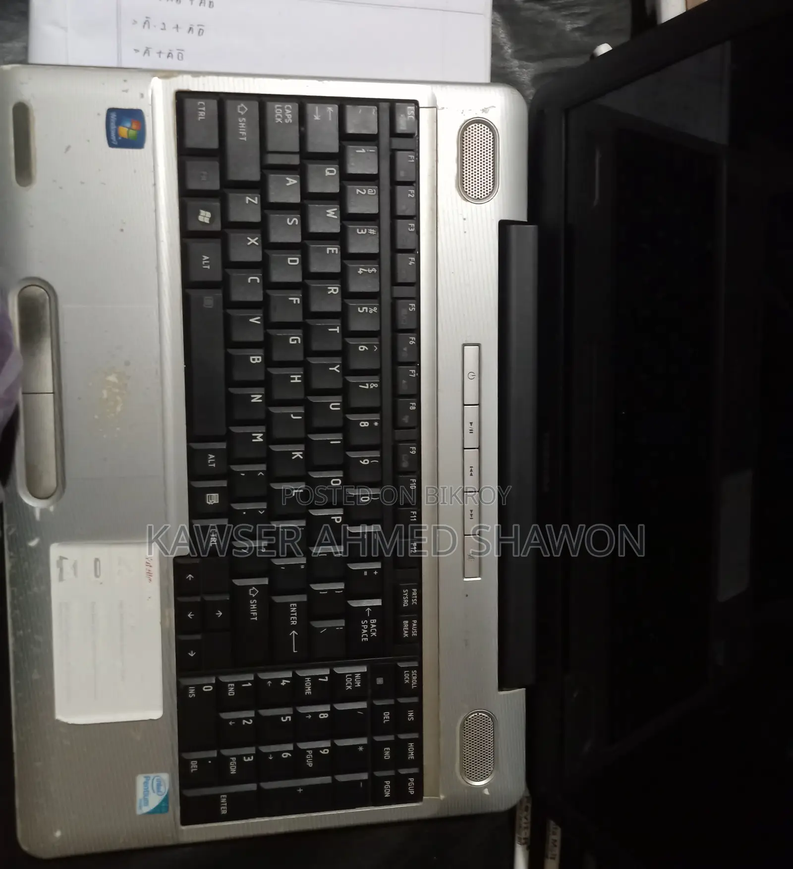 Laptop Toshiba Satellite L500 2GB Intel Celeron HDD 128GB
