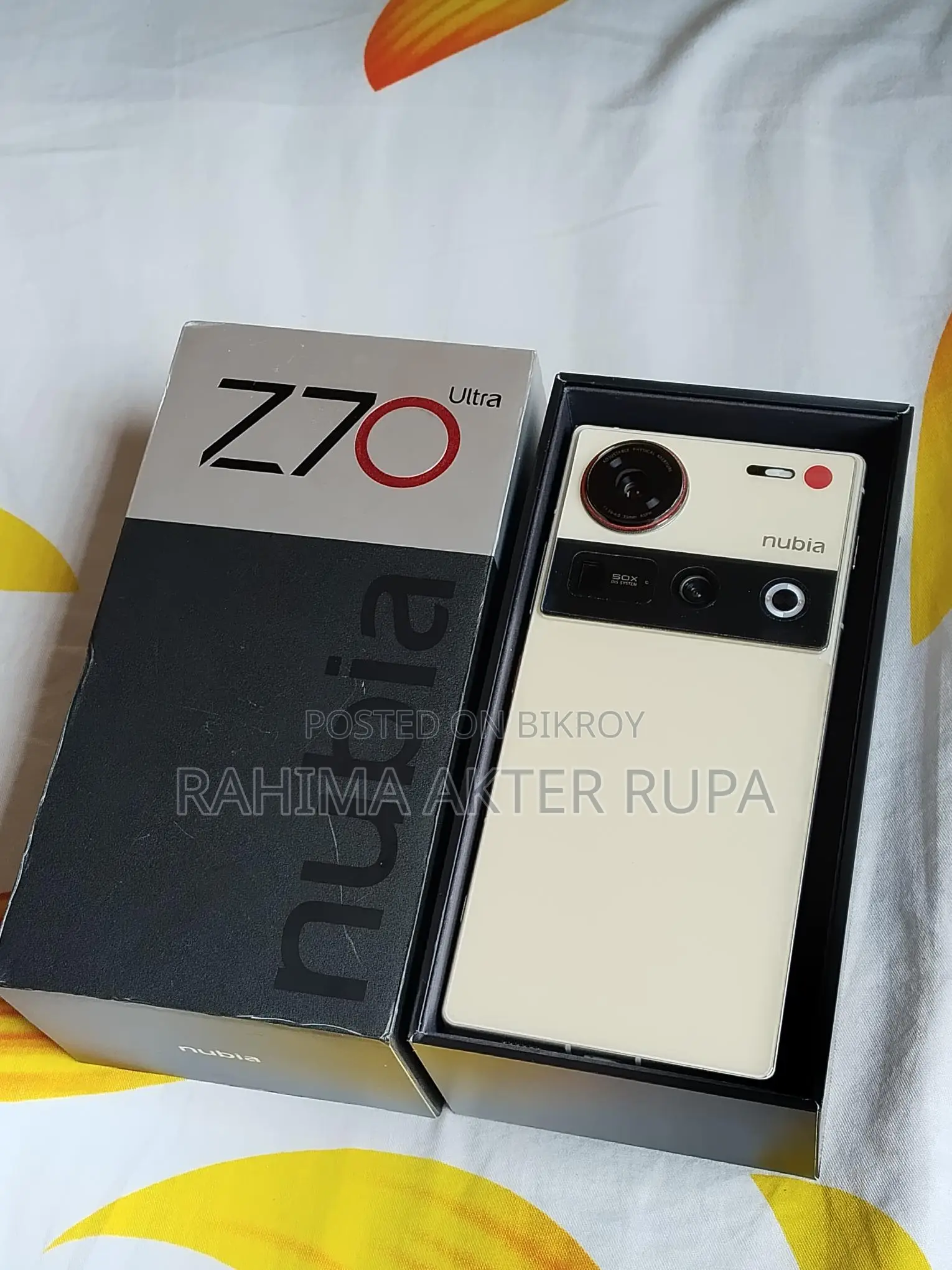 Nubia Z70 Ultra 12gb/256gb (Used)