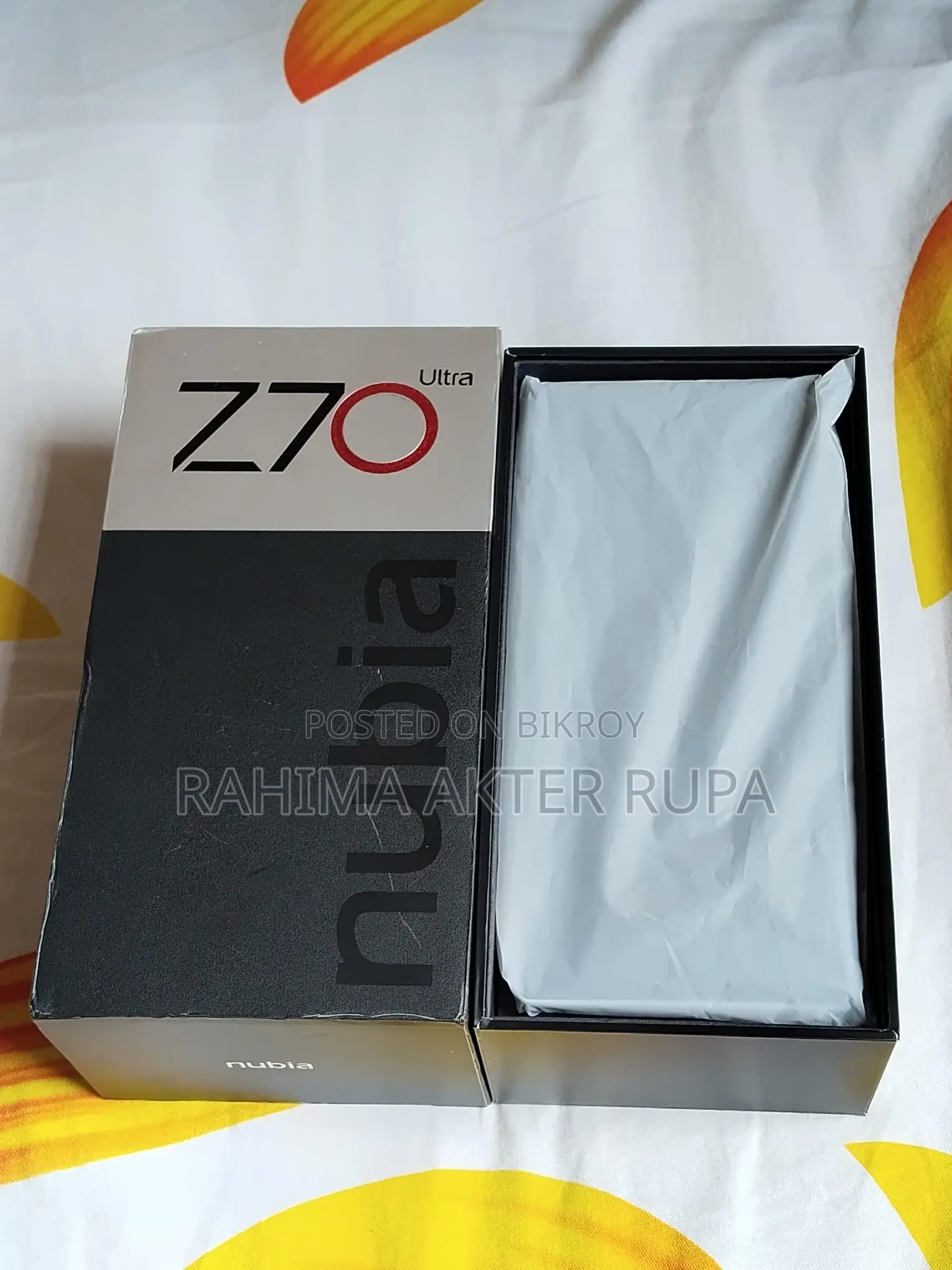 Nubia Z70 Ultra 12gb/256gb (Used)