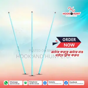Sky Blue Carbon Stream Rod 300–450cm: Ultra-Light & Sensitive