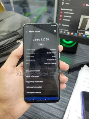 Samsung Galaxy S20 Japanese (Used)