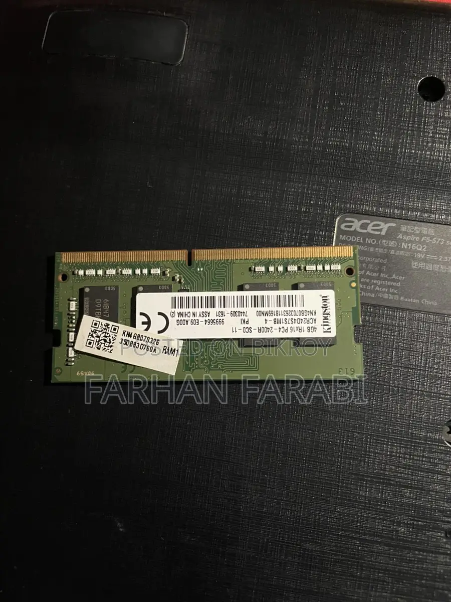 Laptop RAM 4 GB