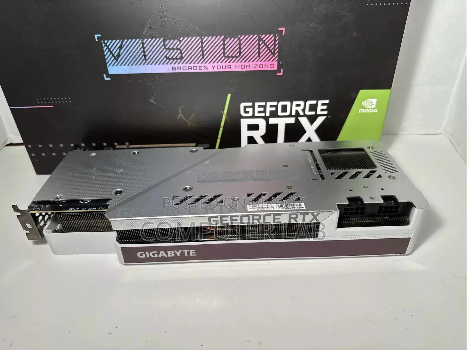 GIGABYTE GeForce RTX 3080 Visition 10GB OC DDR6 with full box Warranty