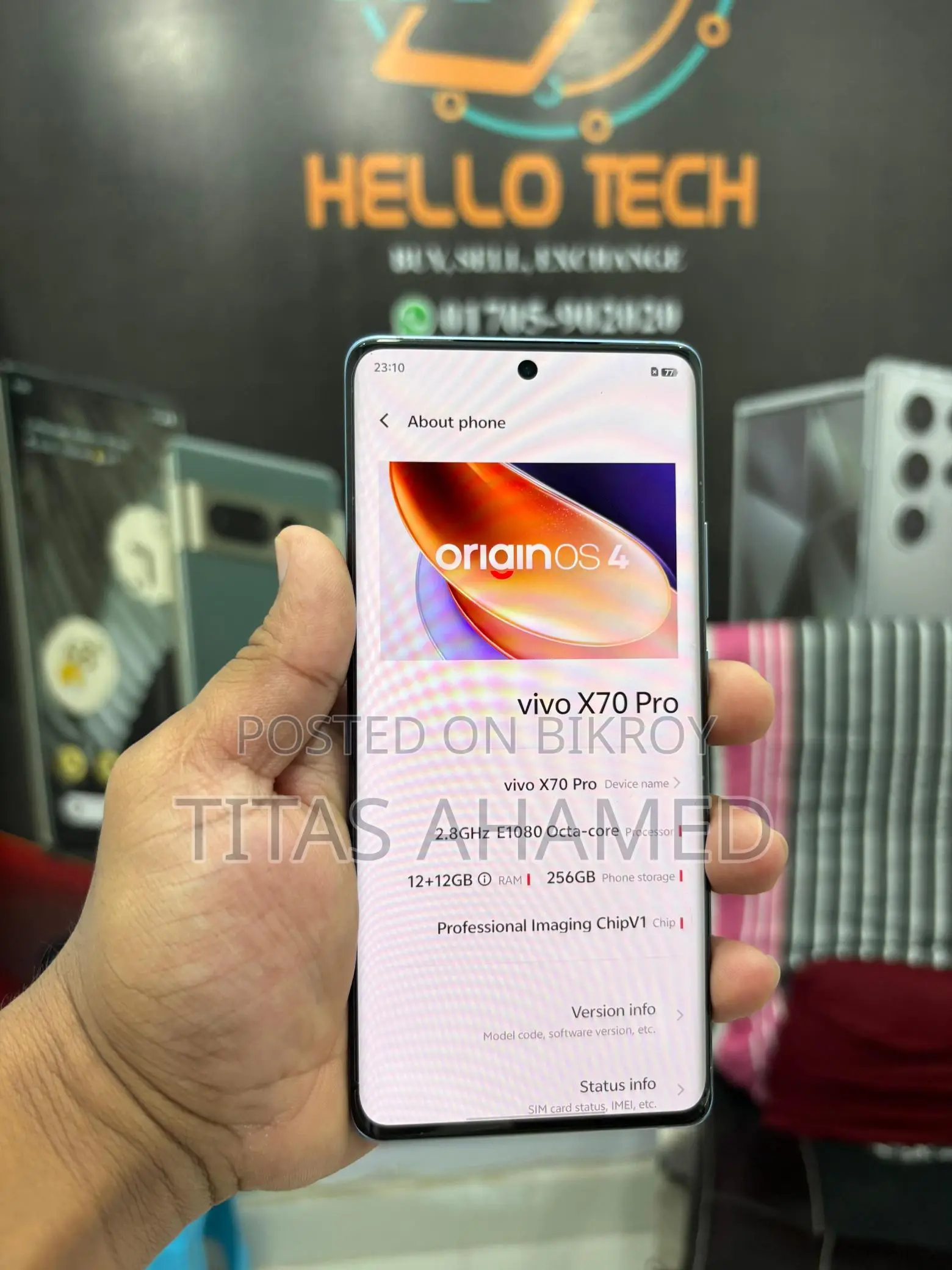 Vivo X70 Pro 256 GB