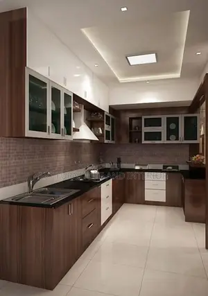 Water Resistant Laminated Board Kitchen Cabinet