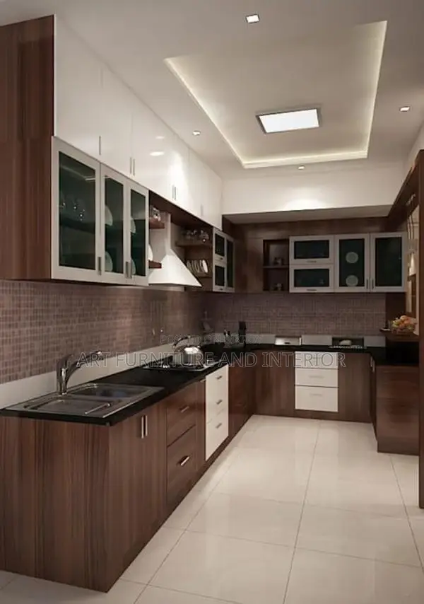 Water Resistant Laminated Board Kitchen Cabinet
