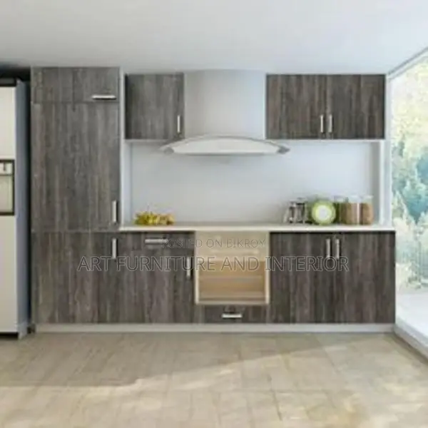 Water Resistant Laminated Board Kitchen Cabinet