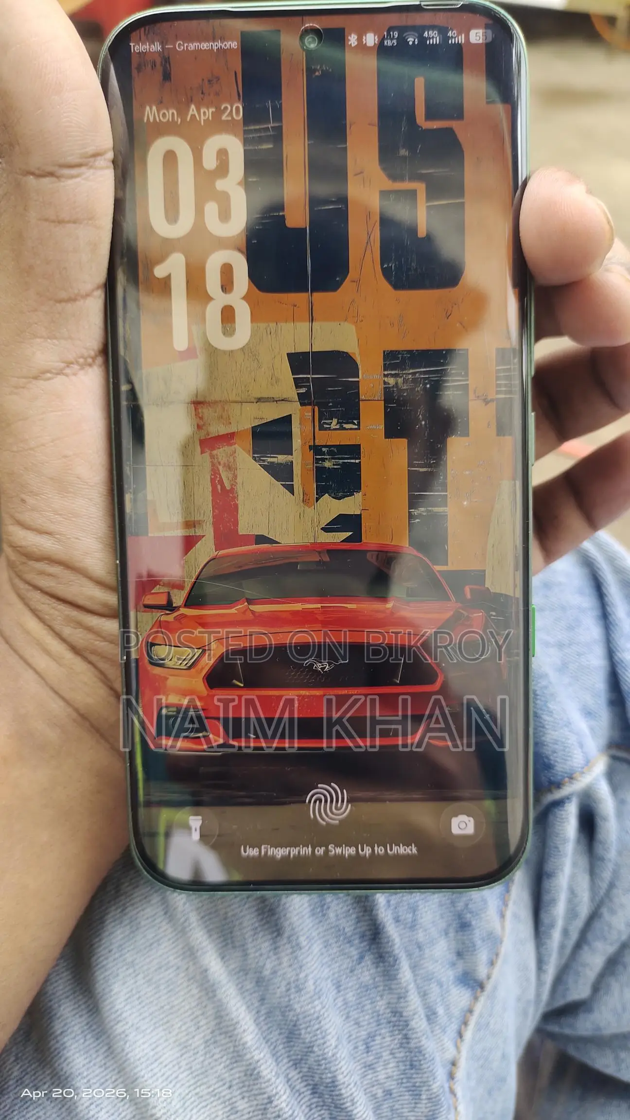 Infinix Note Edge 256 GB Green