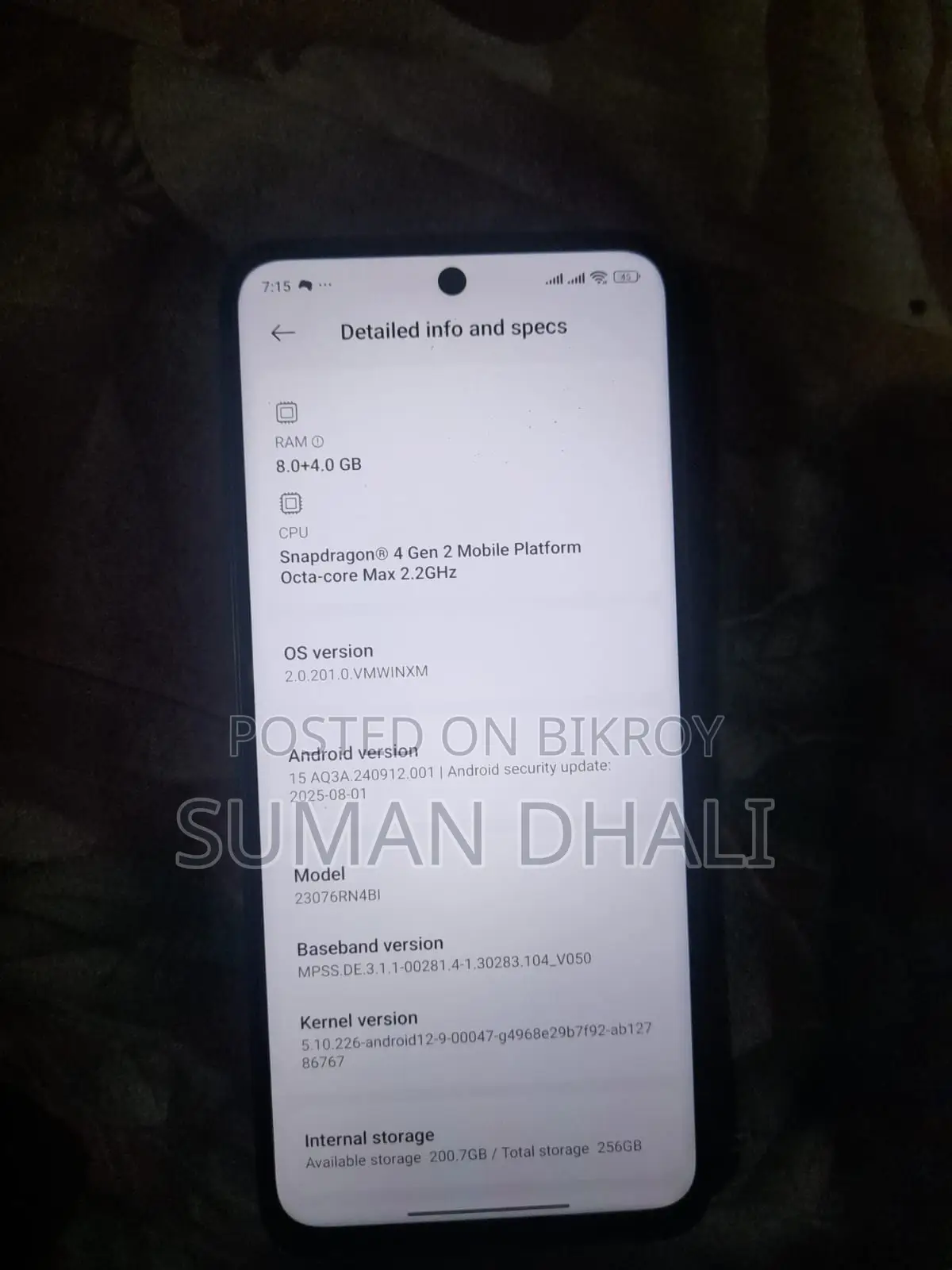 Xiaomi Redmi 12 (Used)