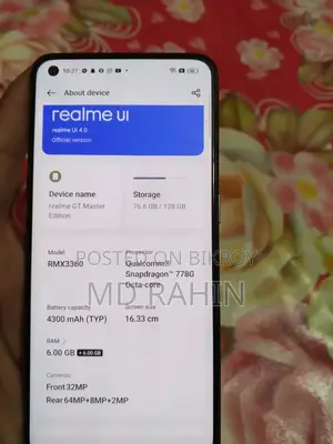 Realme Gt Master Edition . (Used)