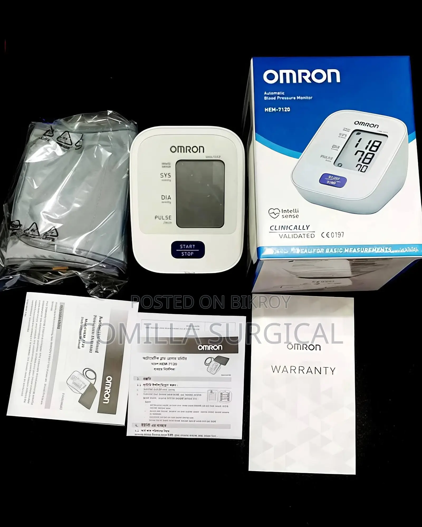 Omron Digital Blood Pressure Monitor System