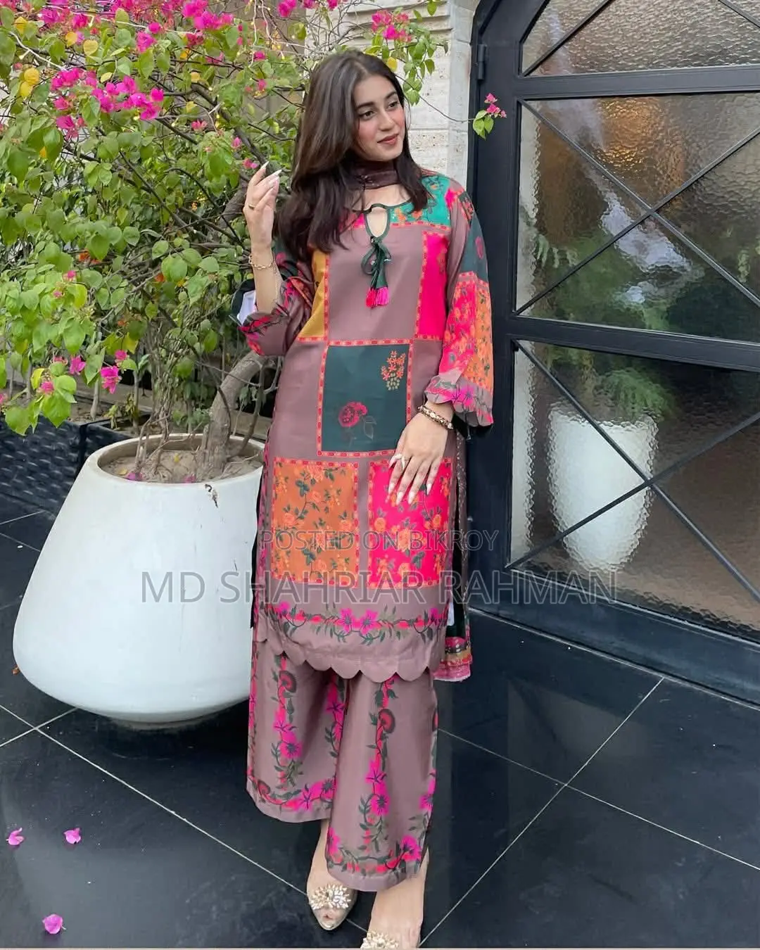 ডিজিটাল প্রিন্টেড ৩ পিস
