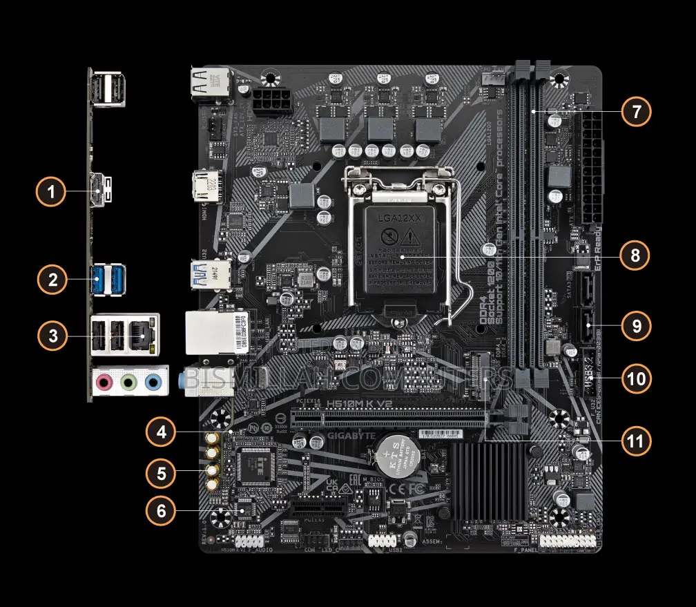 Gigabyte H510m K V2 Am4 Micro-atx Motherboard Hot Price (Wholesale)