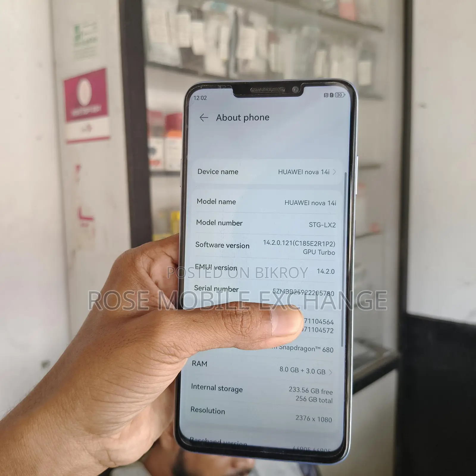 Huawei Nova 10 14i 8/256gb 💯 (Used)