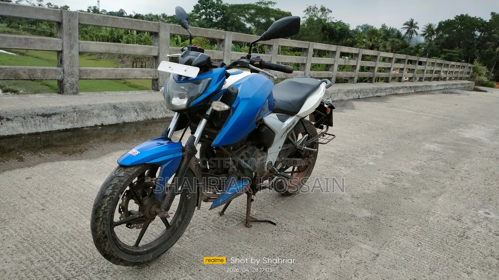 TVS Apache RTR 160 . 2019