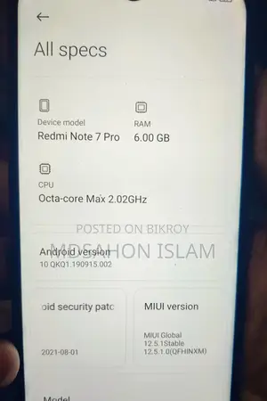 Xiaomi Redmi Note 7 Pro (Used)