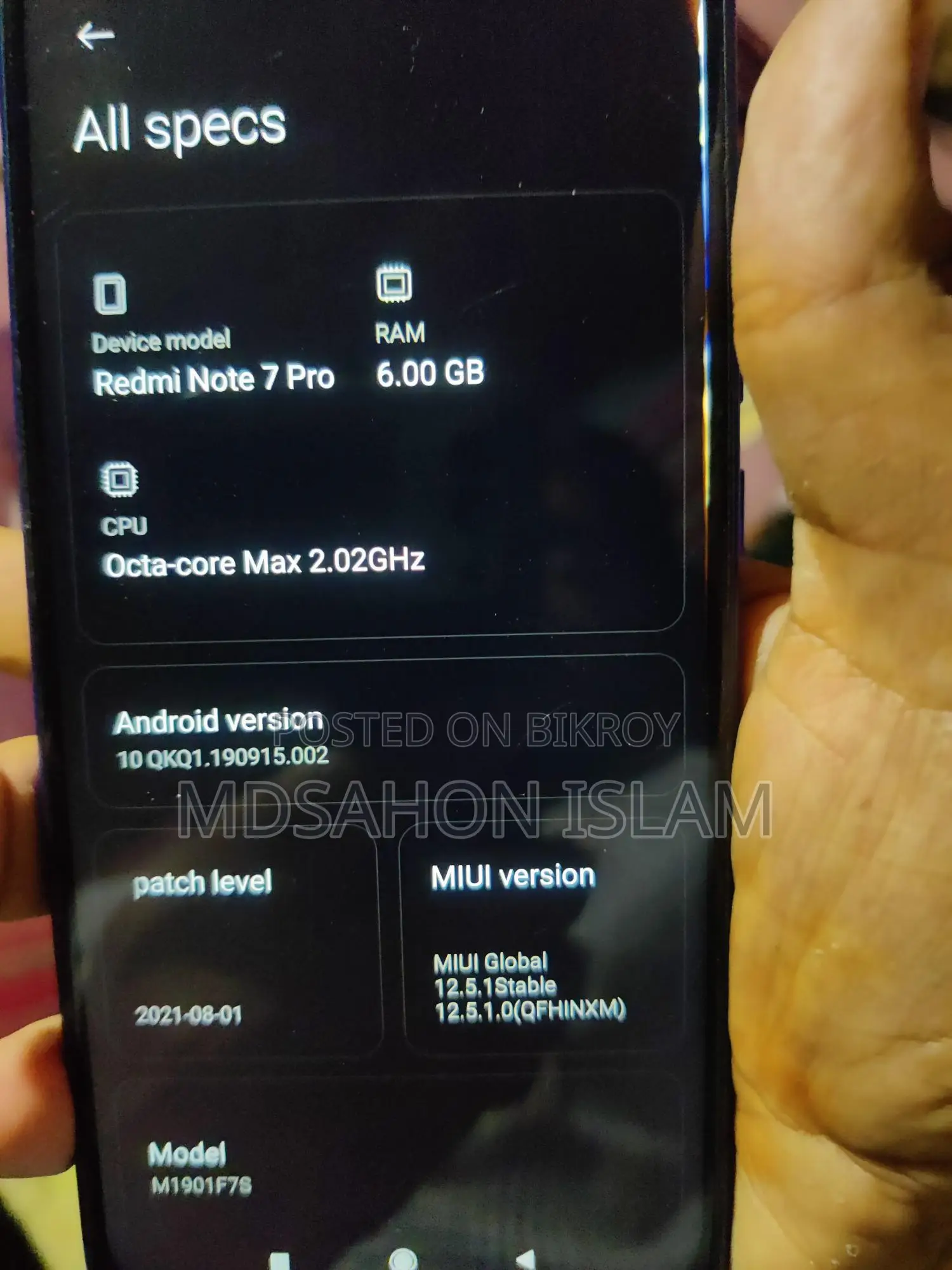 Xiaomi Redmi Note 7 Pro (Used)
