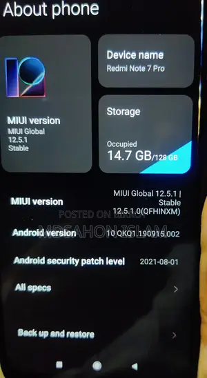Xiaomi Redmi Note 7 Pro (Used)