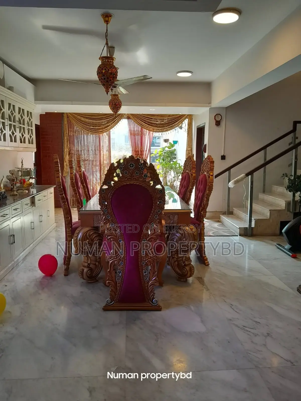 দক্ষিণমুখী ৪৪০০ বর্গফুট ডুপ্লেক্স ৫ বেড বিলাসবহুল সেমি-ফার্নিশড ফ্ল্যাট ভাড়া