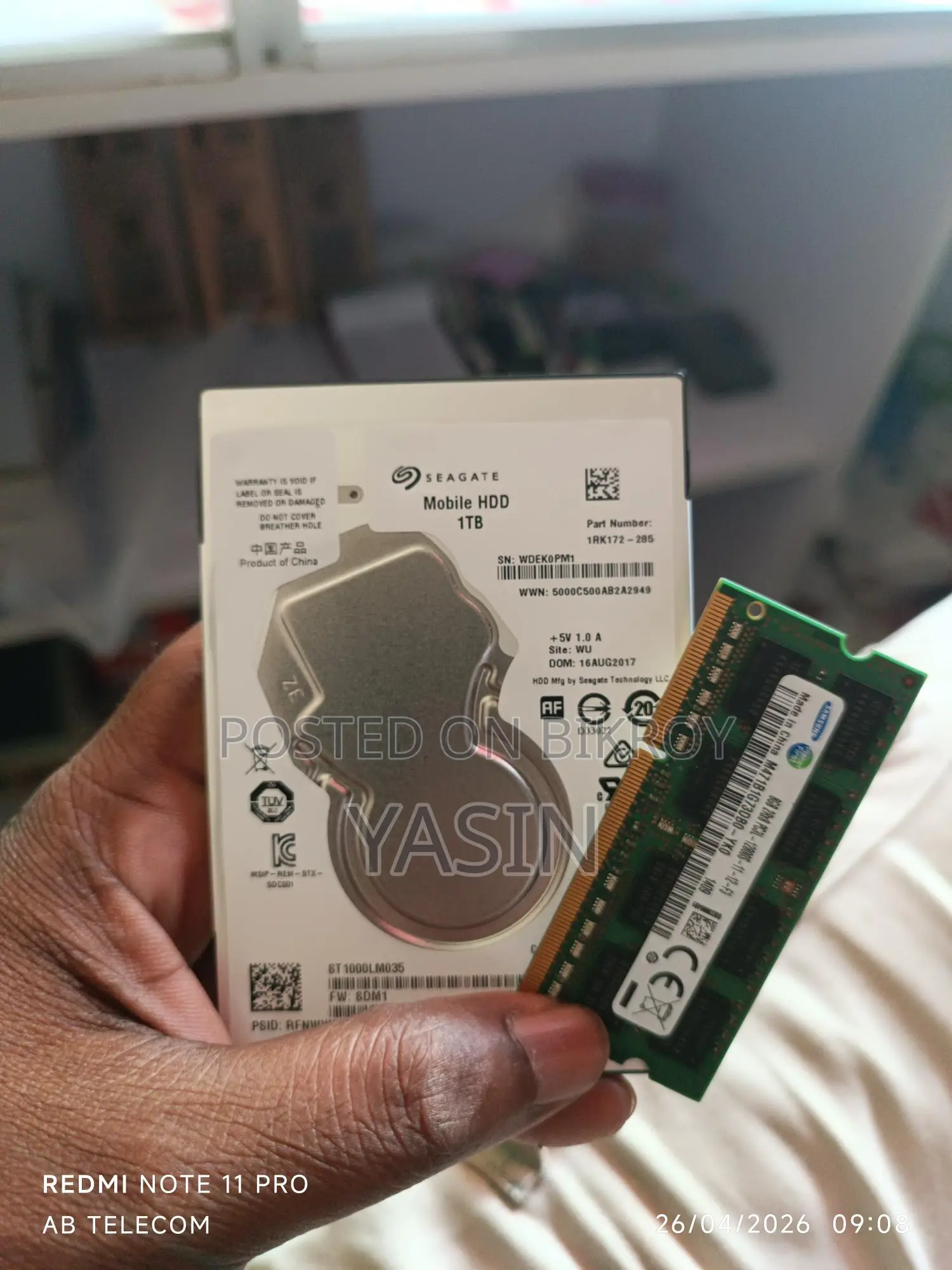 1tb Laptop Hardisk