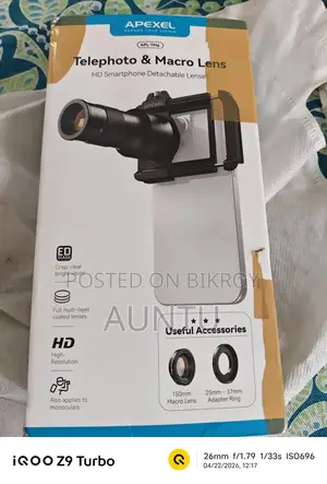Apexel Telemacro Lens 2025 Version